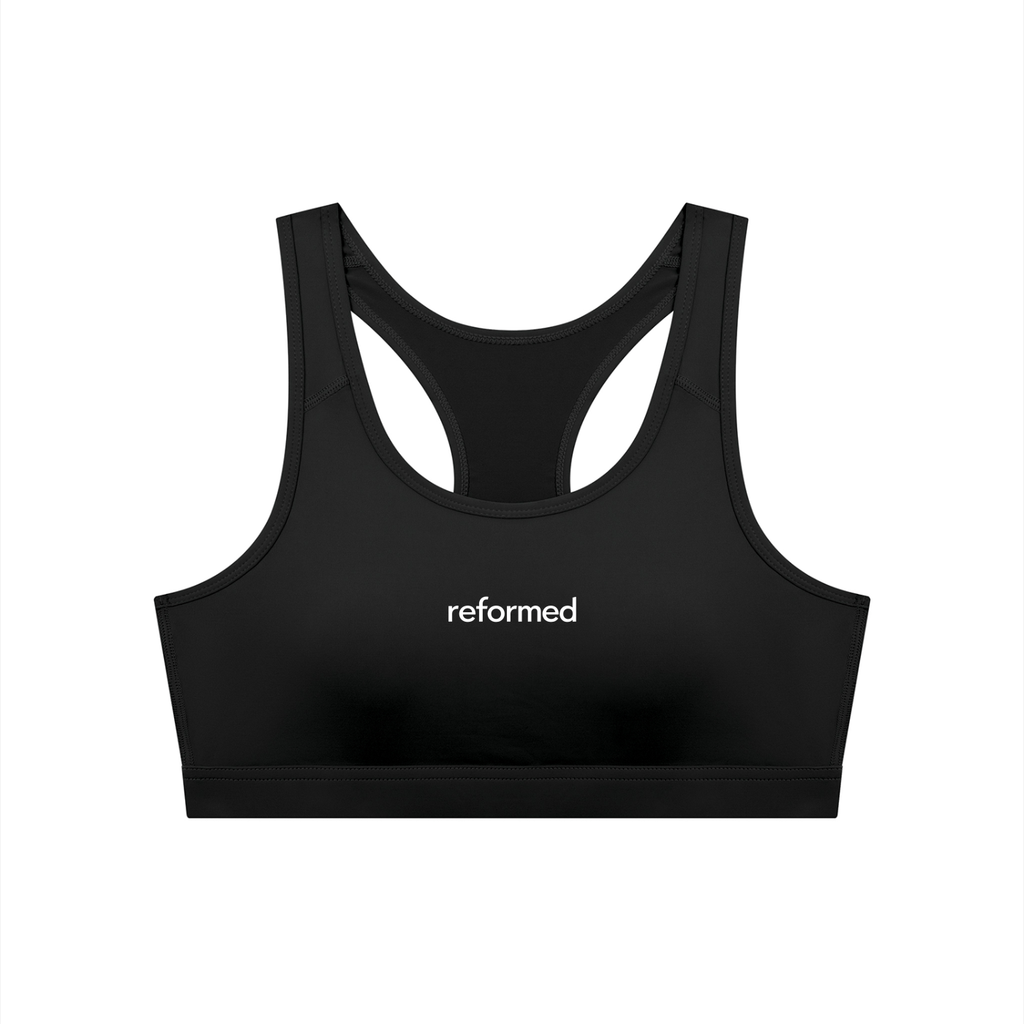 Reformed Sculpt Cropped Sports Bra