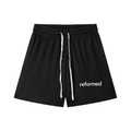 Reformed Mesh Drawstring Shorts
