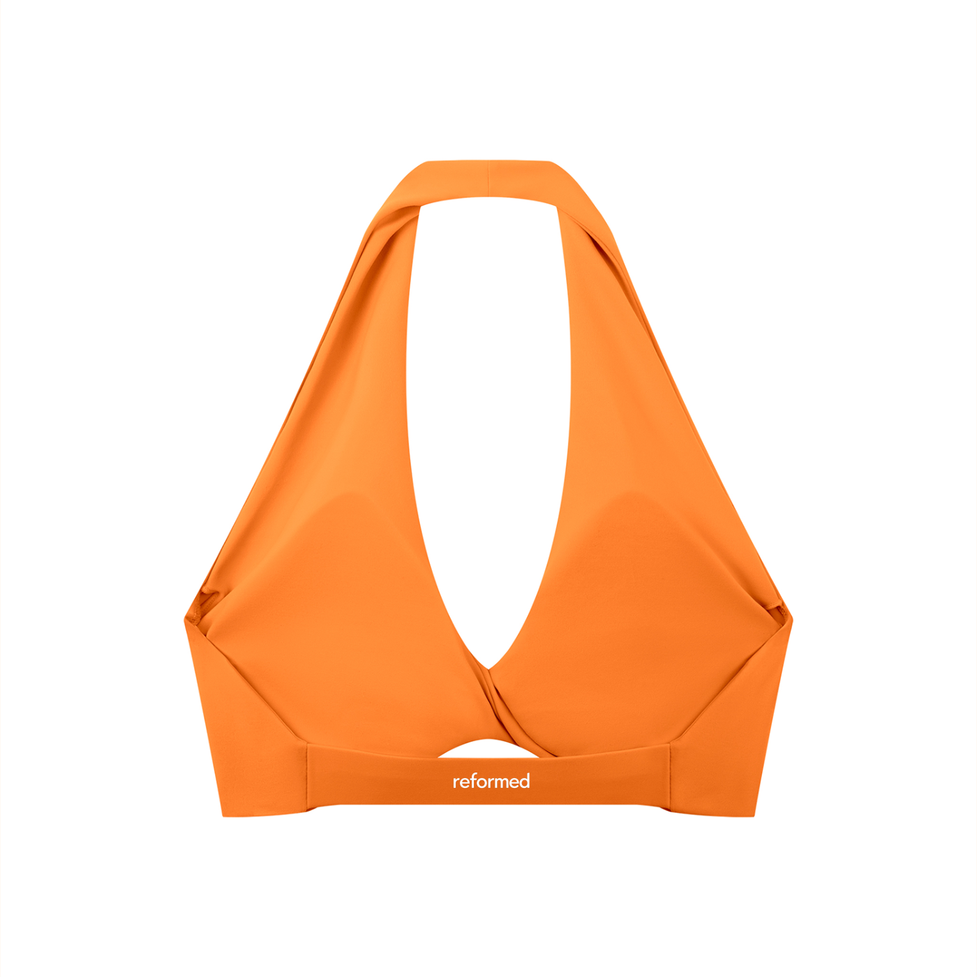 Reformed Sculpt Halter Sports Bra
