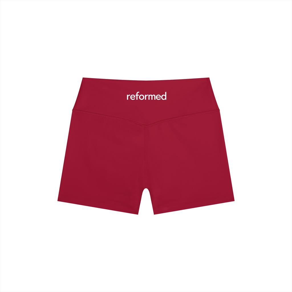 Reformed High Rise Yoga Shorts