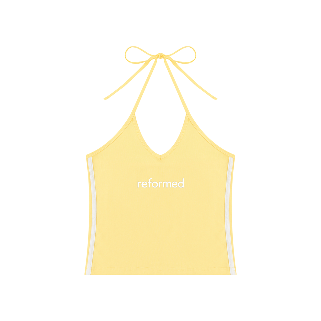 Halter Crop Tank Top