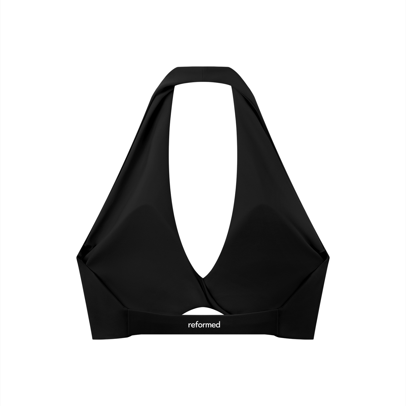 Reformed Sculpt Halter Sports Bra