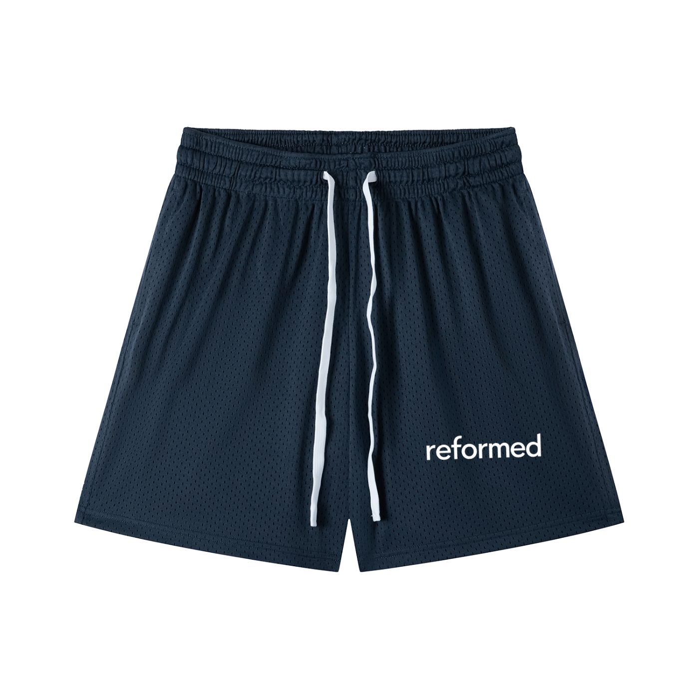 Reformed Mesh Drawstring Shorts