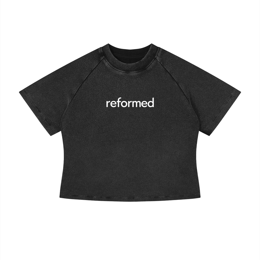 Reformed Mineral Crop Tee