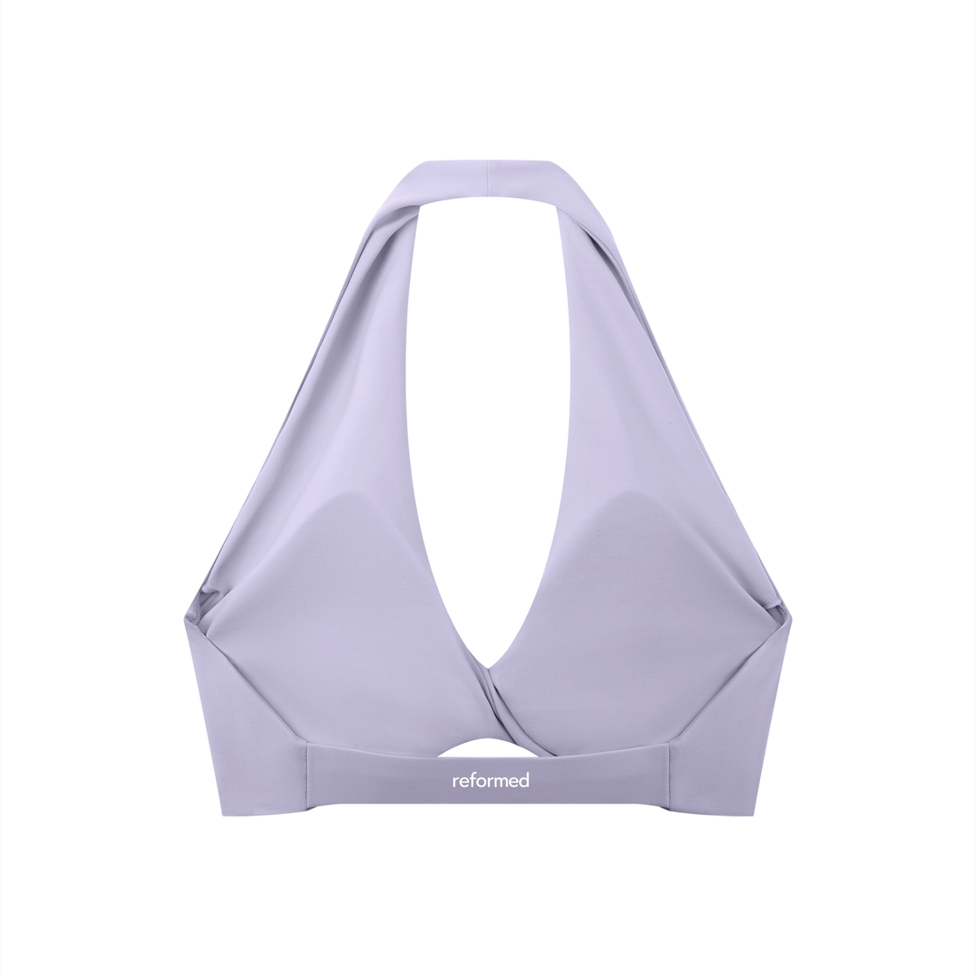 Reformed Sculpt Halter Sports Bra