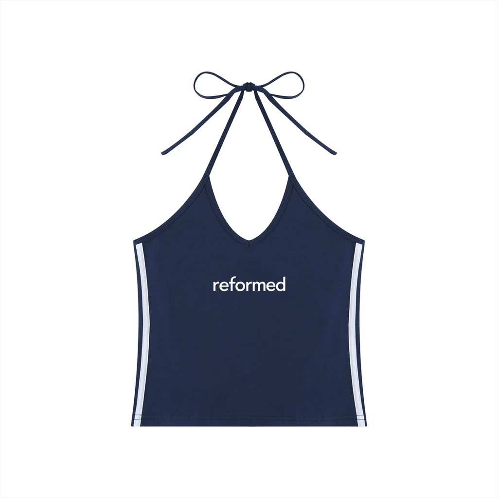 Halter Crop Tank Top