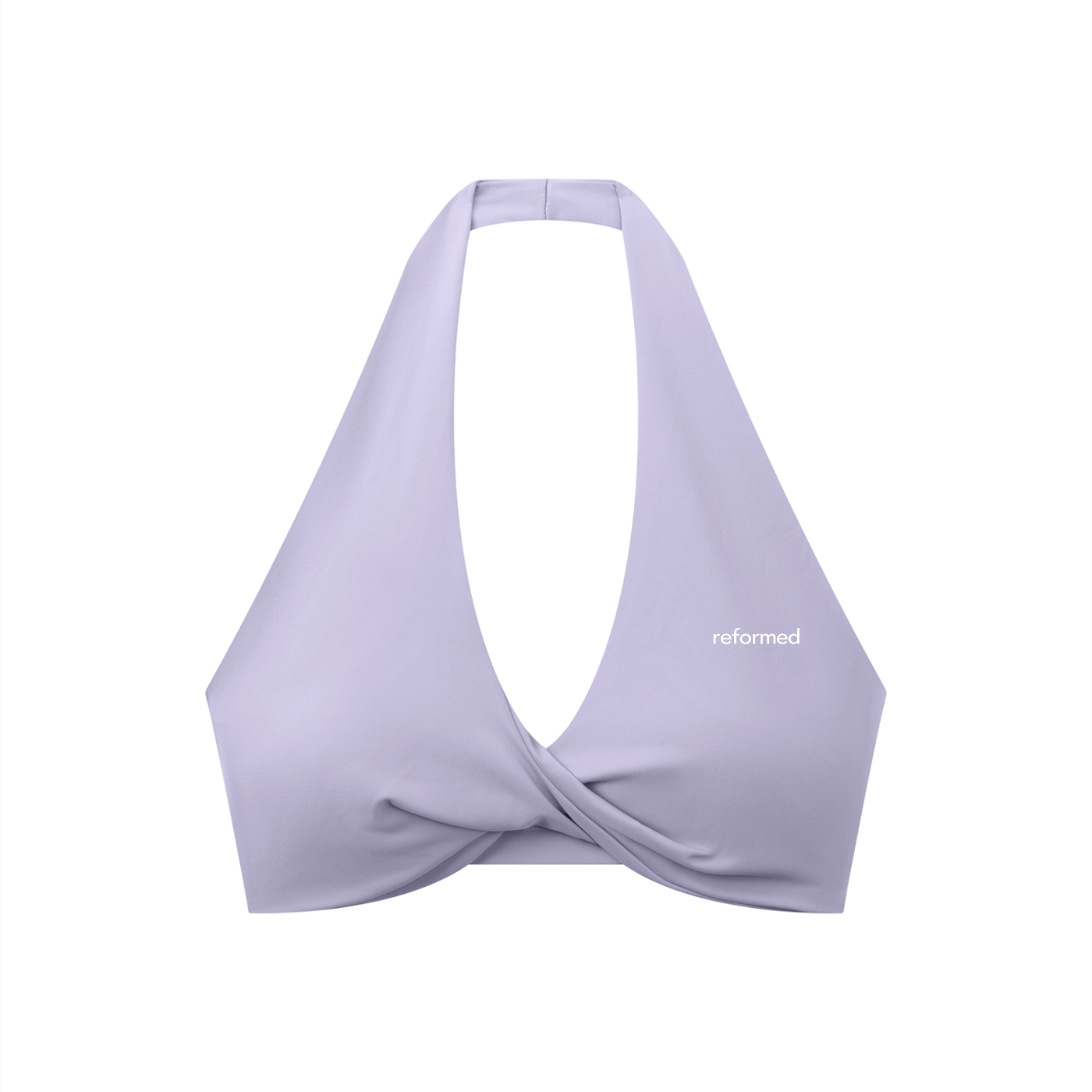 Reformed Sculpt Halter Sports Bra