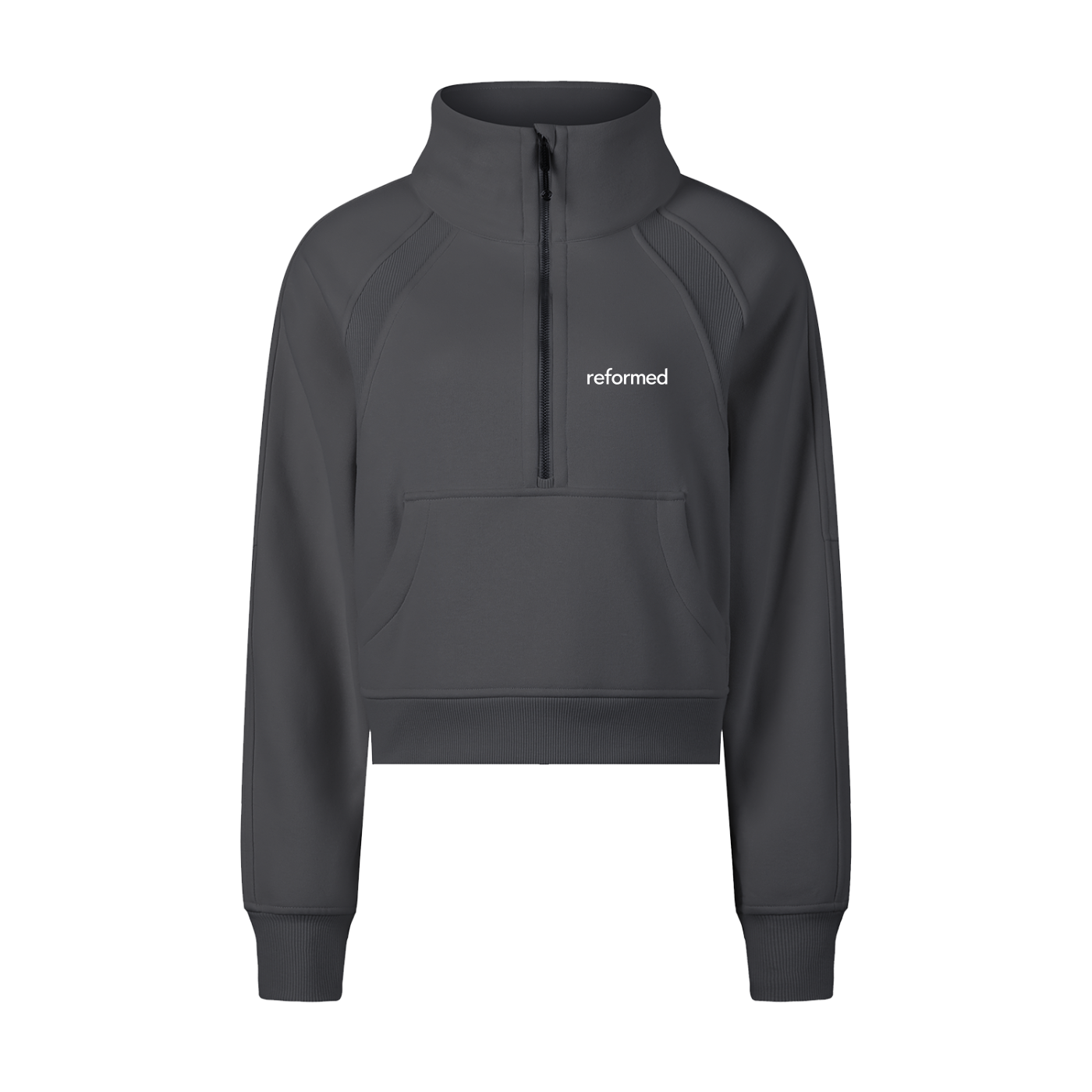 Reformed Sculpt Cropped Half-Zip