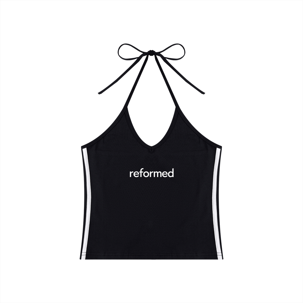 Halter Crop Tank Top