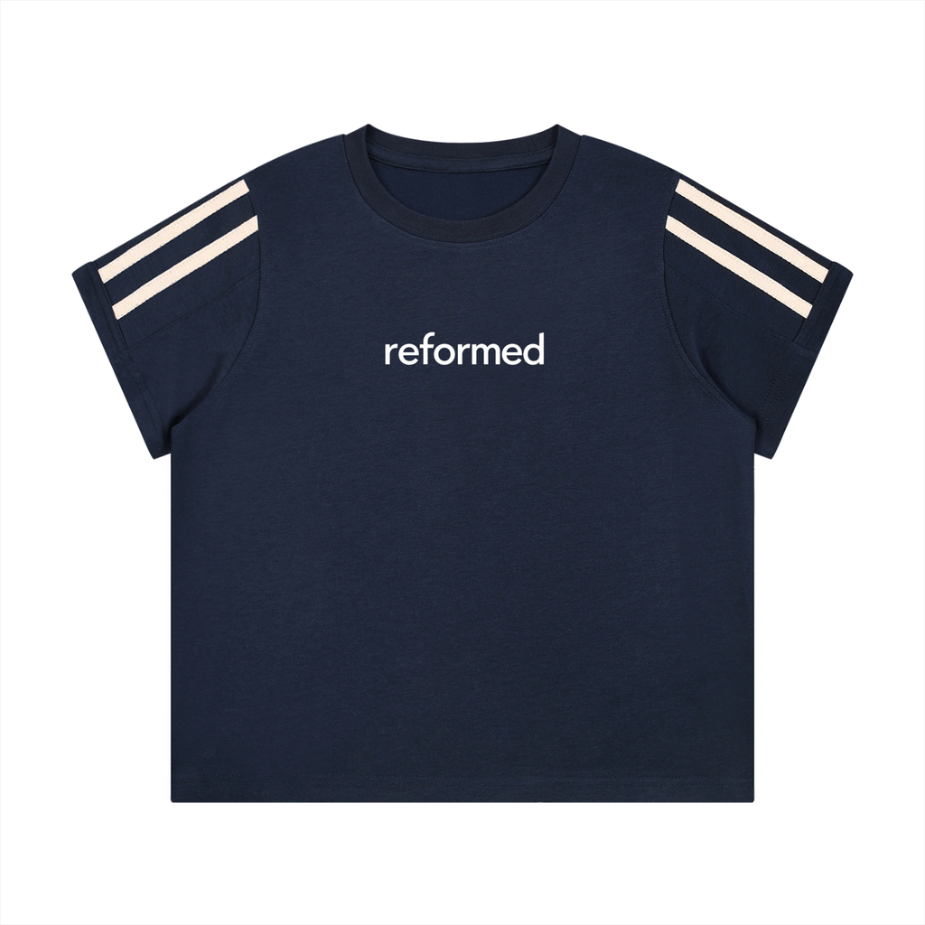 Reformed Motion Varsity Tee