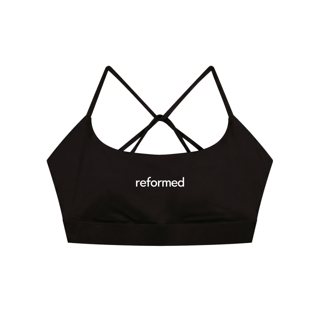 Reformed Sculpt Criss Cross Sports Bra