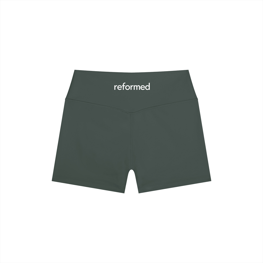 Reformed High Rise Yoga Shorts