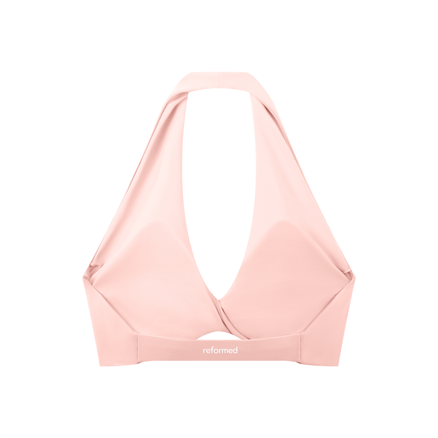 Reformed Sculpt Halter Sports Bra