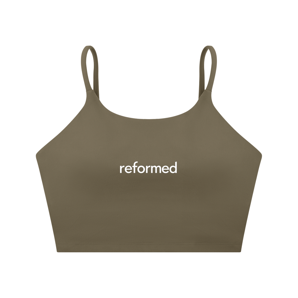 Reformed Sculpt Spaghetti Strap Bra