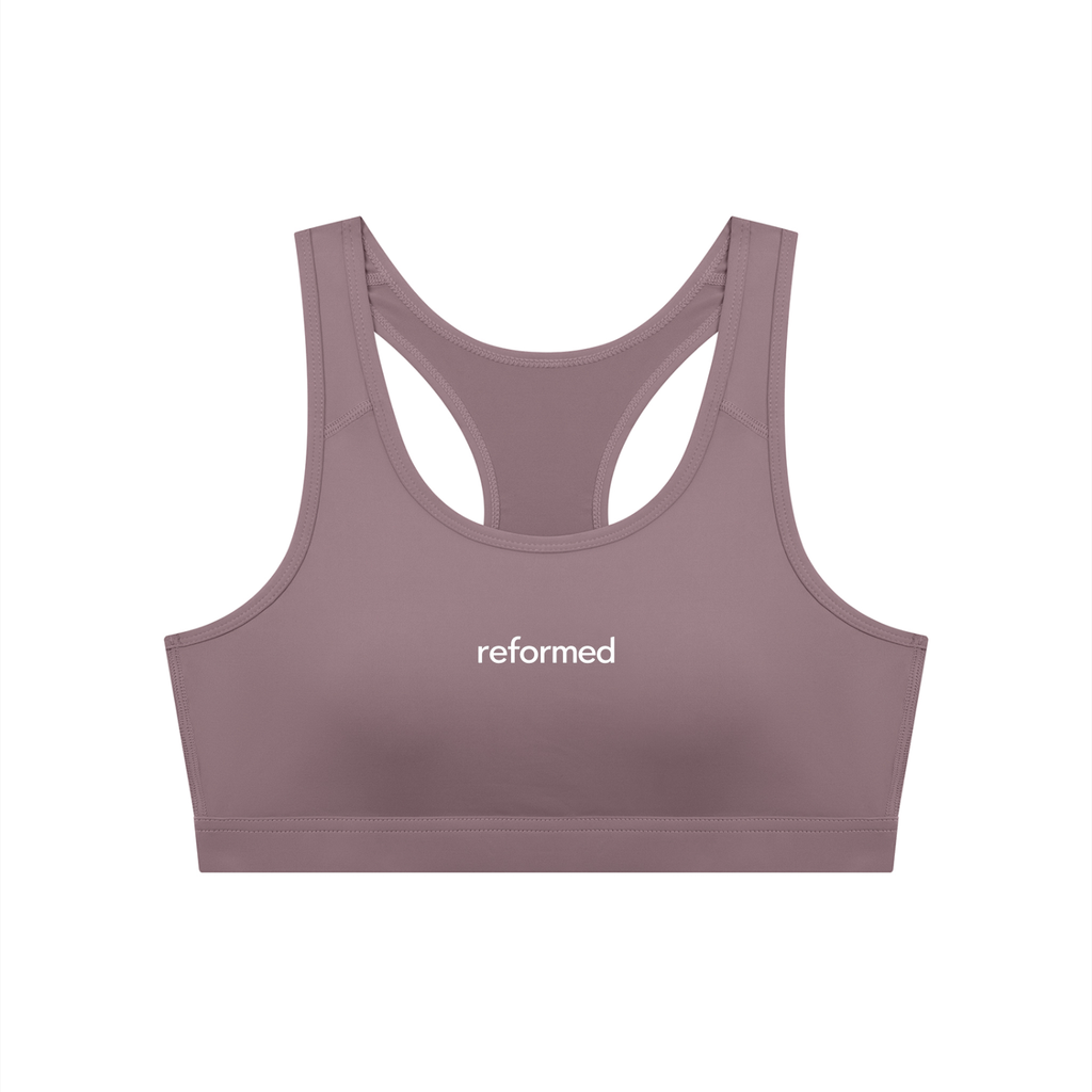 Reformed Sculpt Cropped Sports Bra
