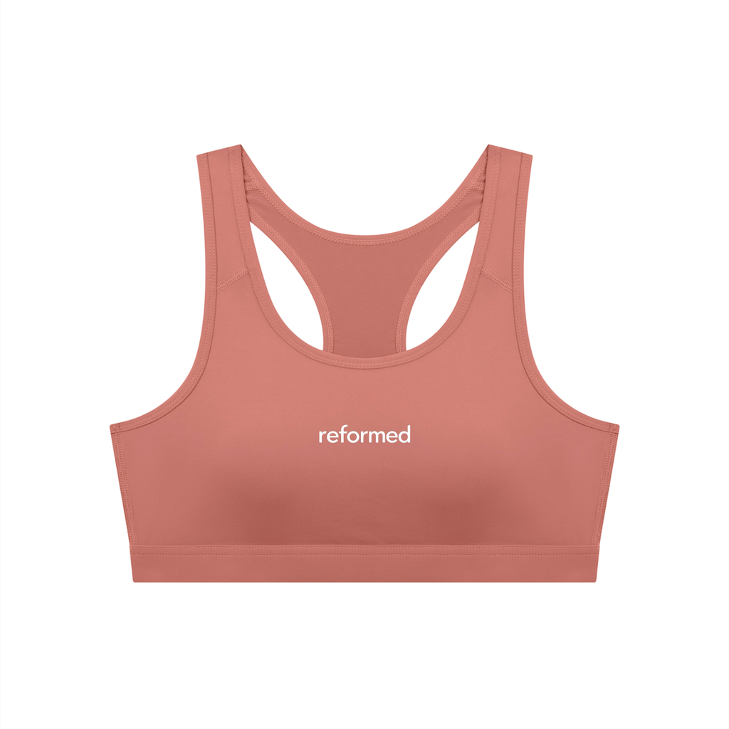 Reformed Sculpt Cropped Sports Bra
