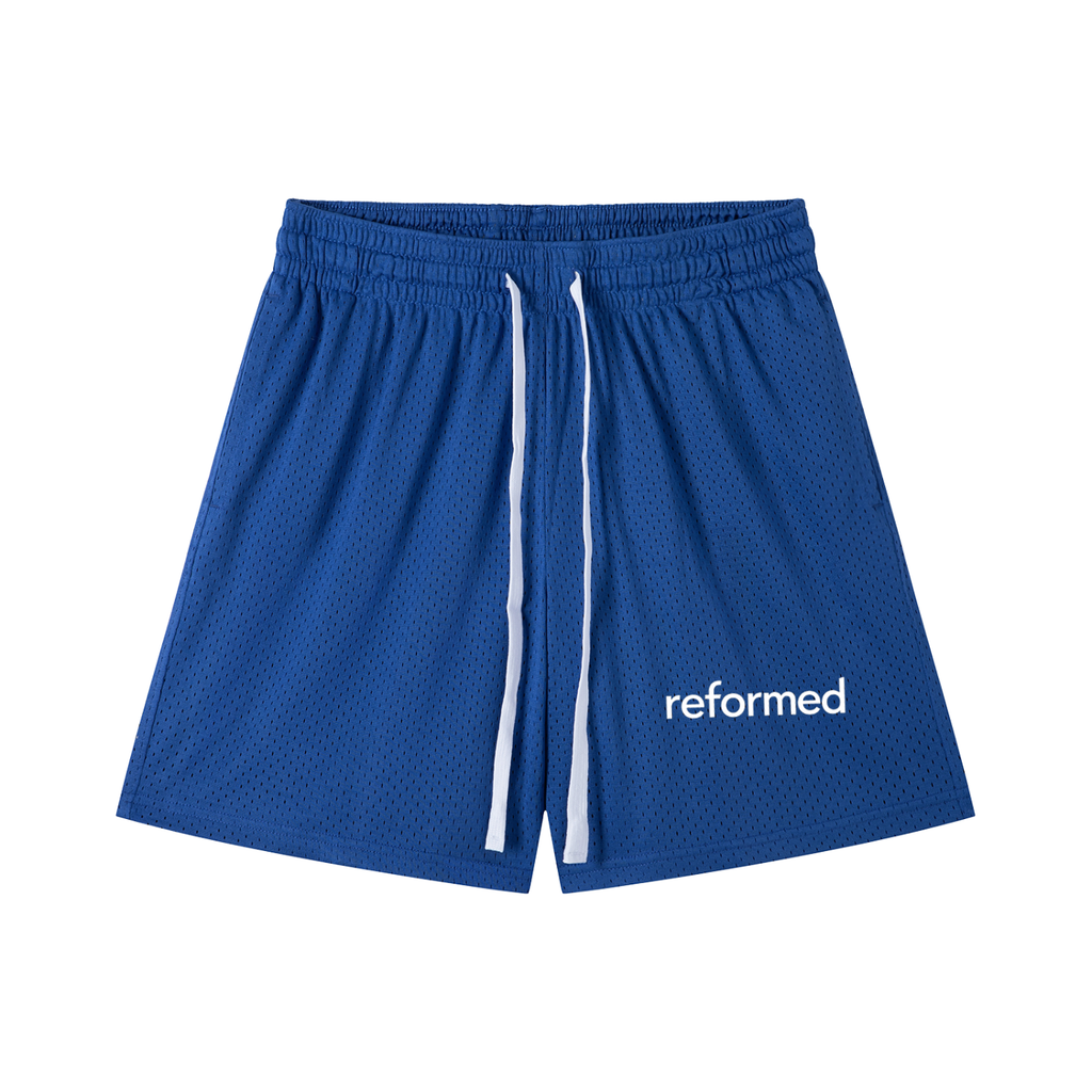 Reformed Mesh Drawstring Shorts