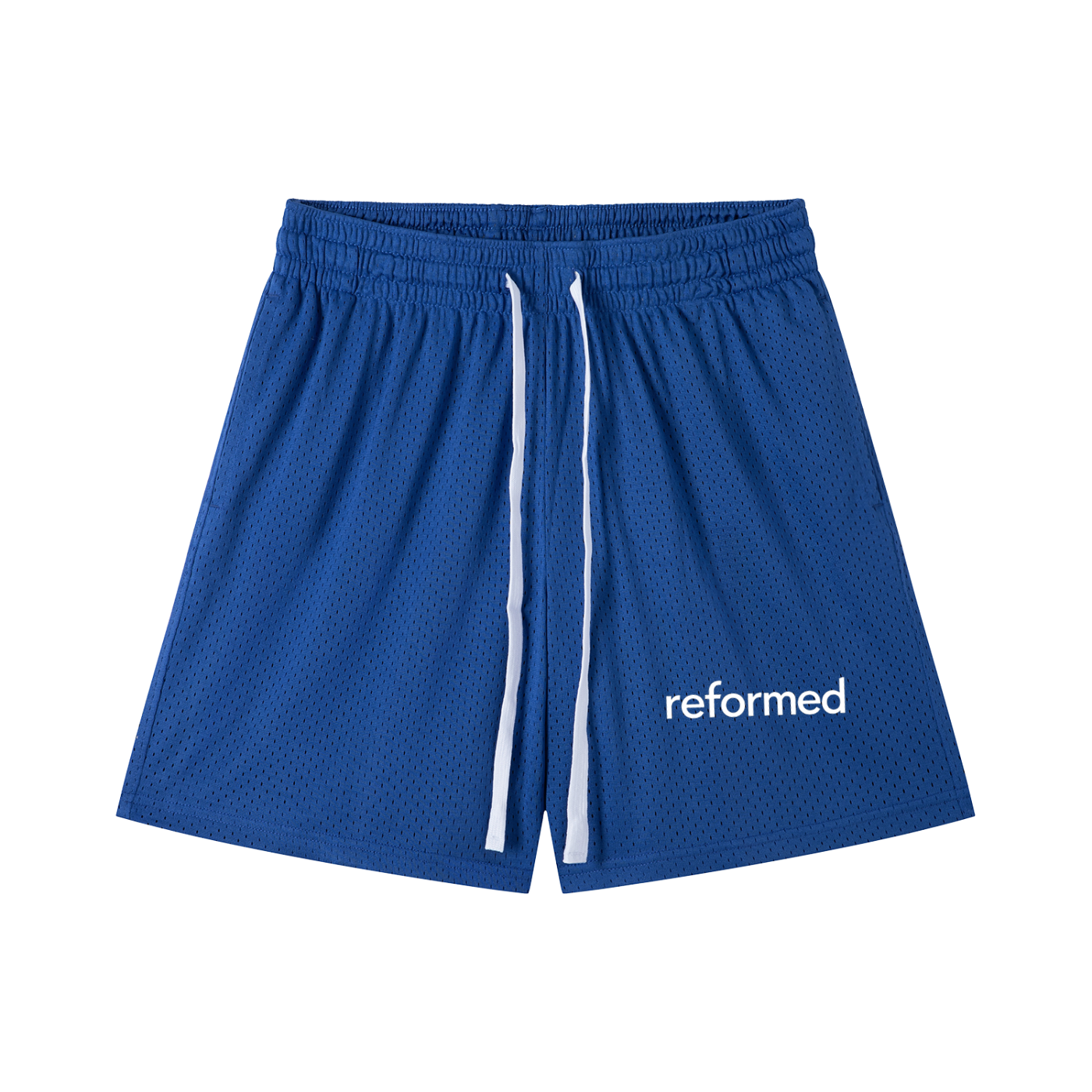 Reformed Mesh Drawstring Shorts