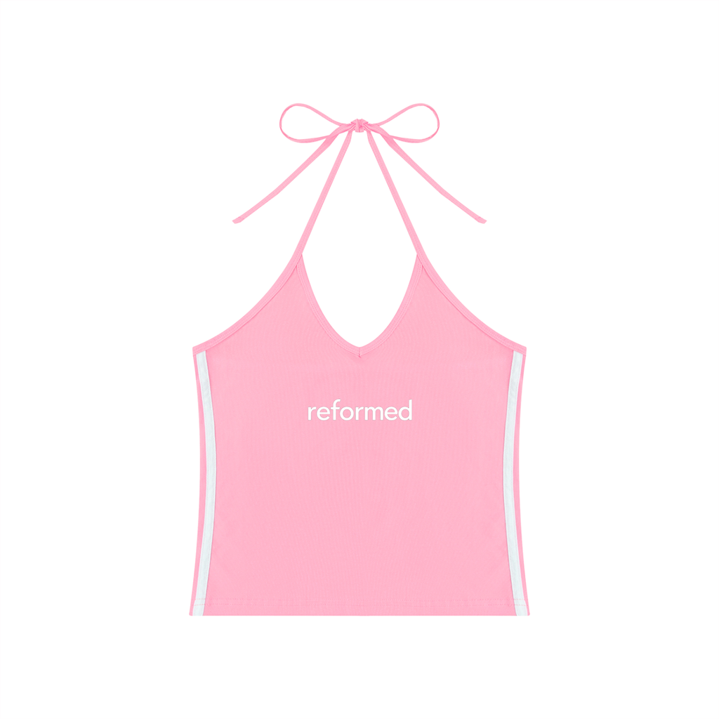 Halter Crop Tank Top