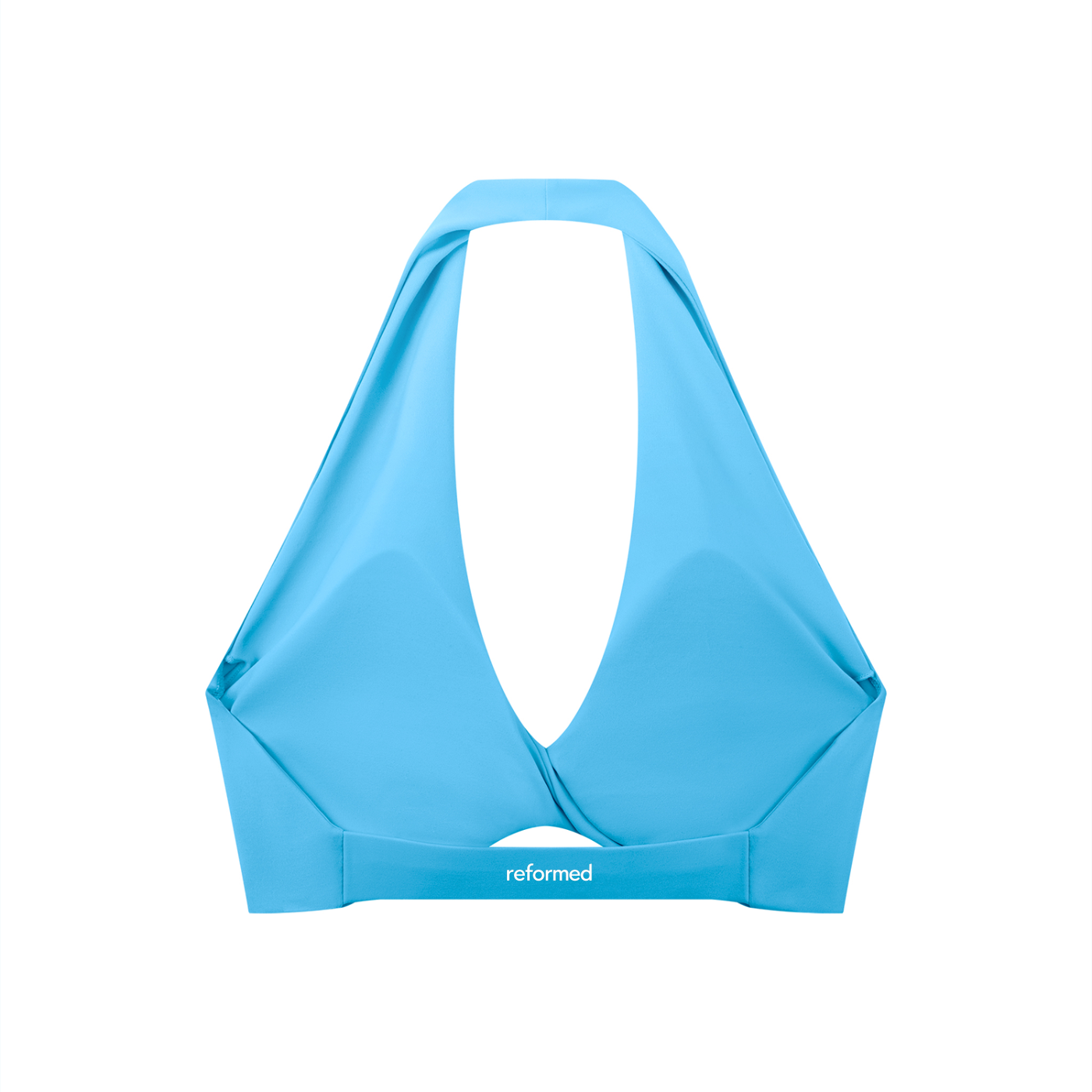 Reformed Sculpt Halter Sports Bra