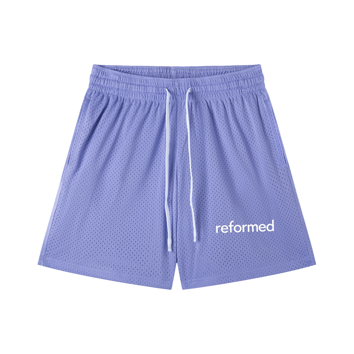 Reformed Mesh Drawstring Shorts
