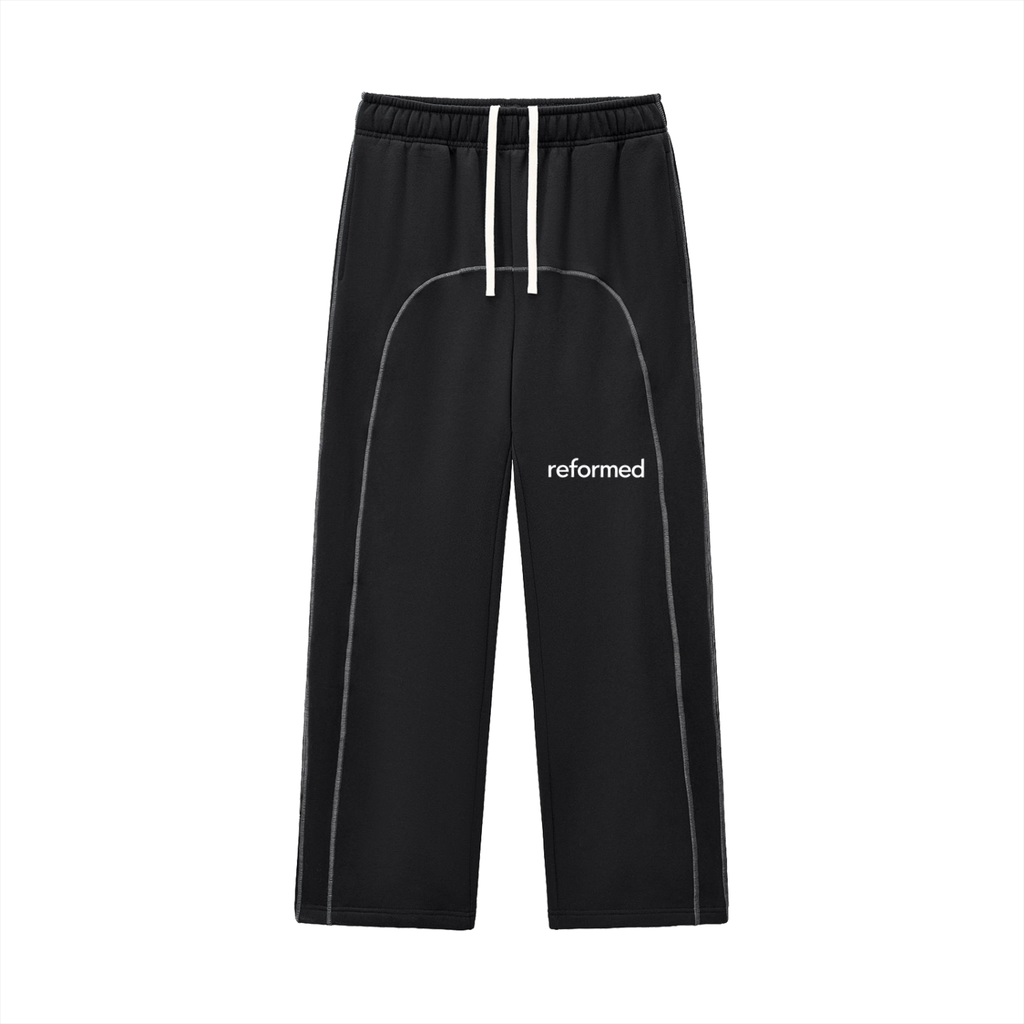 Reformed Contrast-Stitched Sweatpants