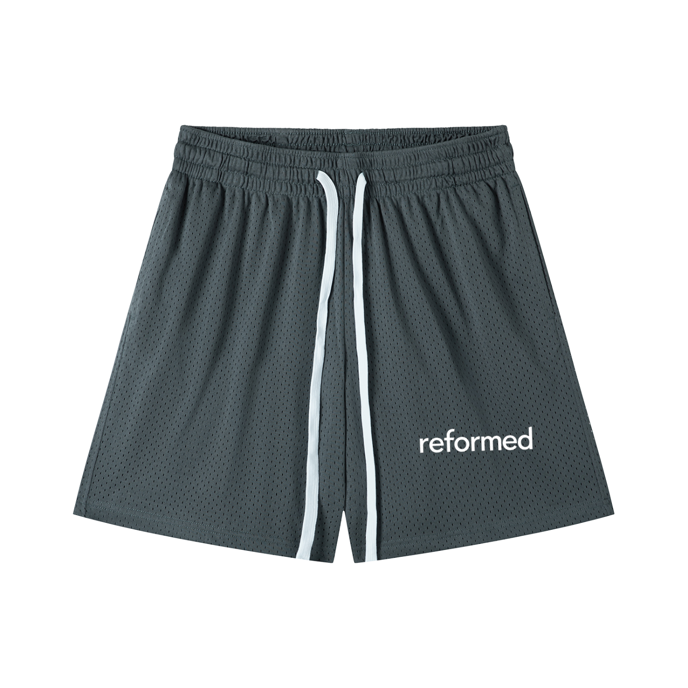 Reformed Mesh Drawstring Shorts